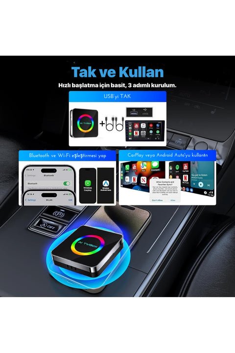 001 Wireless Video Oynatıcı Adaptör ürünü - Aksesuar kategorisi | Tekno Muaz
