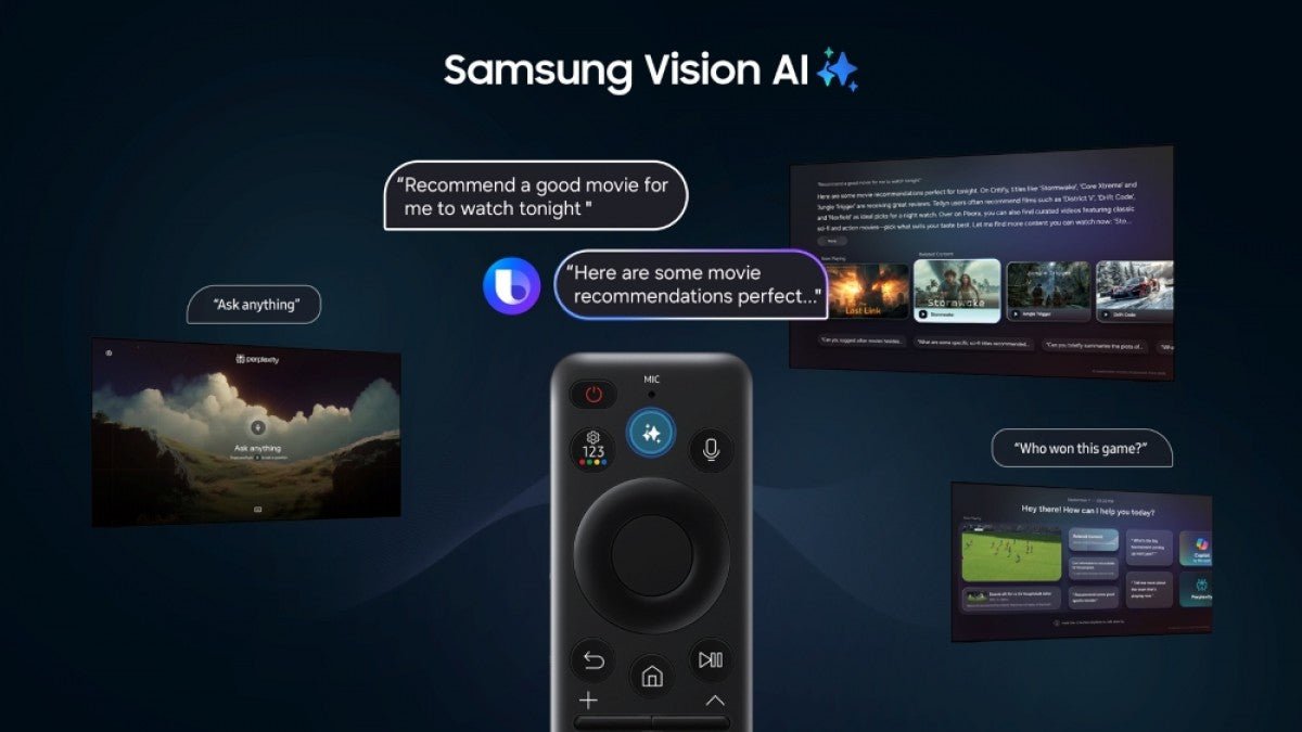 2025 Samsung TV'lerindeki Vision AI Companion, soruları yanıtlayabilir ve diyalogları çevirebilir