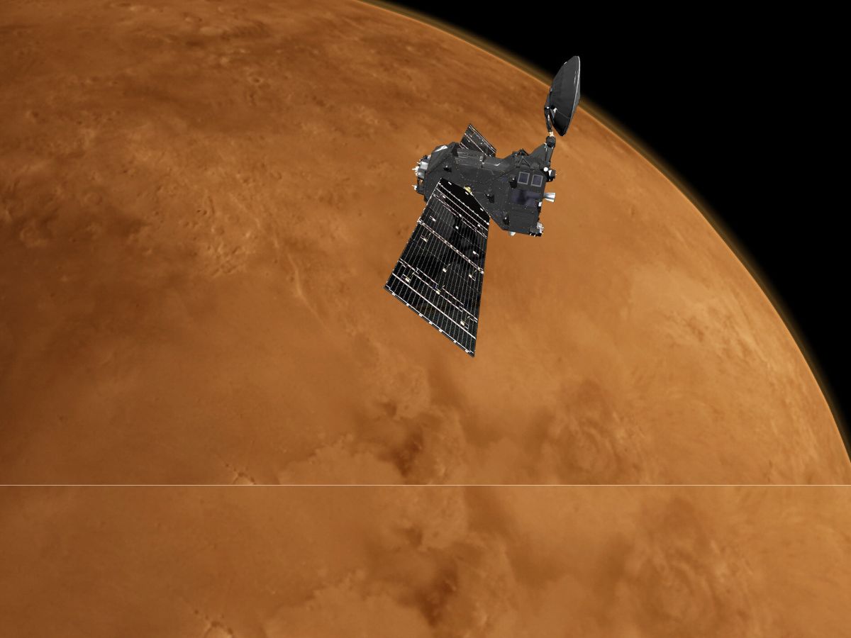 Mars'taki En Yoğun Güneş Fırtınası Kaydedildi