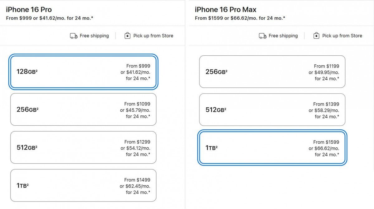 ABD'de iPhone 16 Pro Max (1TB) için %29'luk bir fiyat artışını hesaplayan yeni bir rapor yayınlandı.
