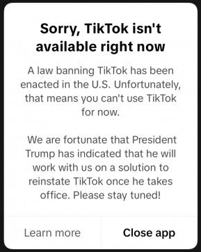 "ABD'de TikTok Yeniden Hayata Döndü! 13 Saatlik Karanlıktan Sonra İşte Tekrar Aktif!"