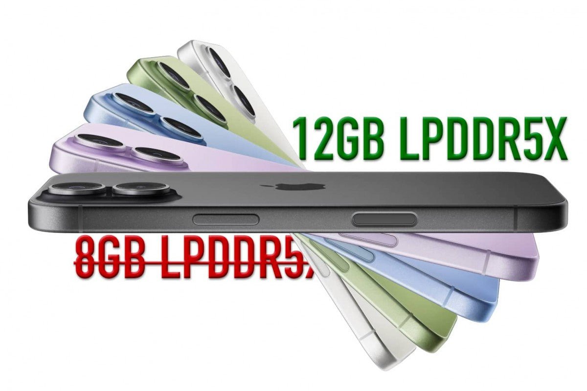 Apple, iPhone 18'in RAM'ini 12GB LPDDR5X'e yükseltecek