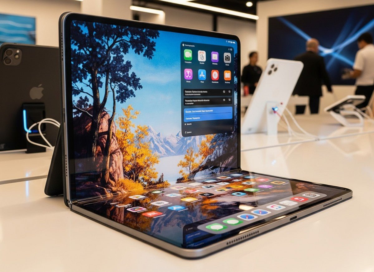 Apple'ın katlanabilir iPad'inin şimdi ertelendiği söylentiler arasında