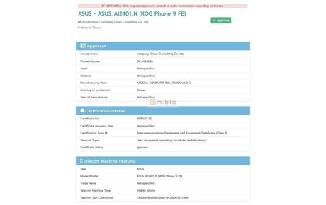 "Asus ROG Phone 9 FE Geliyor: Beklenen Sürpriz mi?"