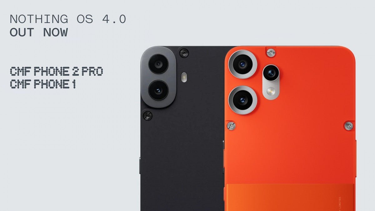CMF Telefon 1 için Nothing OS 4.0 kararlı güncellemesi yayınlanıyor, CMF Telefon 2 Pro ise önümüzdeki haftalarda alacak. 

(Note: CMF stands for "Custom Mobile Firmware")