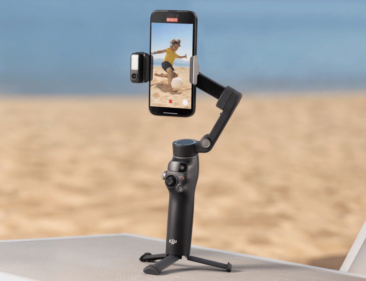 DJI Osmo Mobile 8, 360 derece döndürme ve geliştirilmiş takip özellikleriyle duyuruldu.