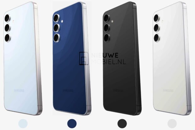 Dört Samsung Galaxy S25 FE renk seçeneğine erken bir bakış burada