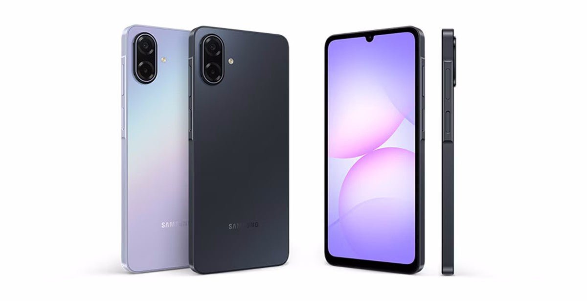 Galaxy A07 5G artık Samsung'un resmi web sitesinde listelendi.