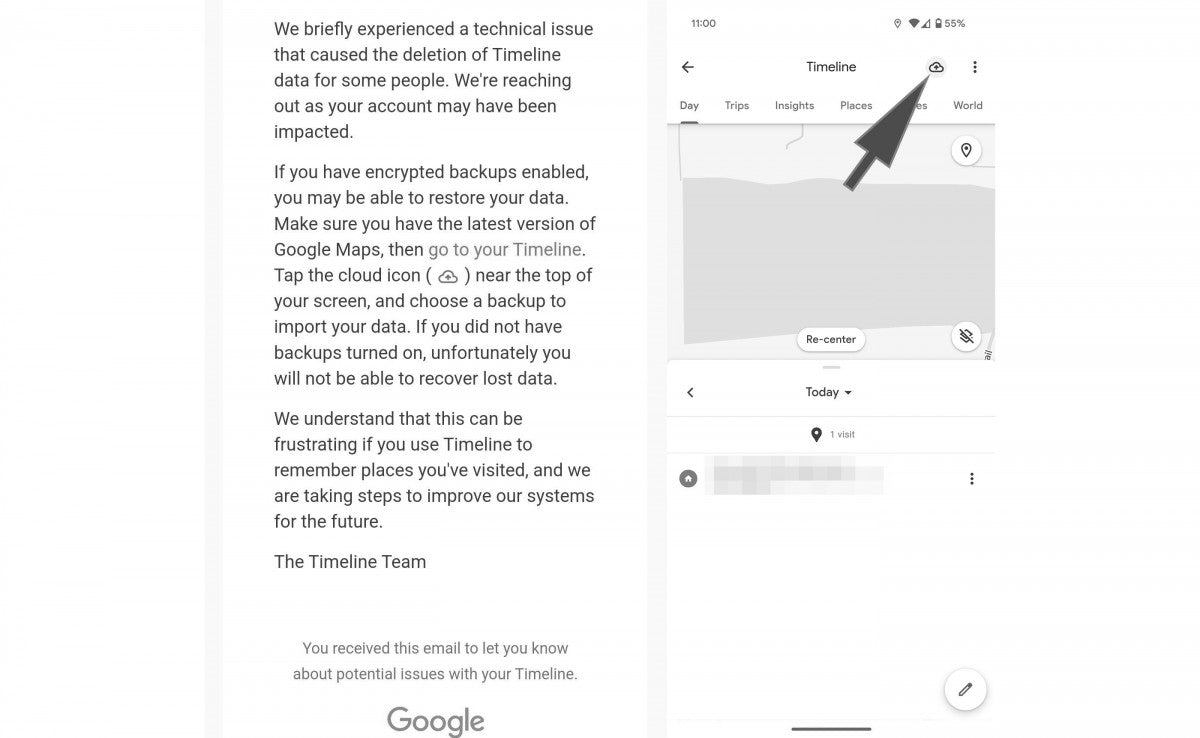 Google, bazı kişilerin Haritalar Zaman Çizelgelerini yanlışlıkla sildi