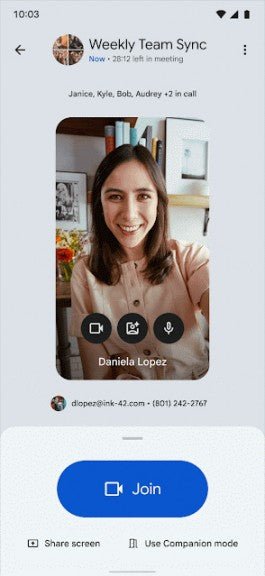 Google Meet'in konferans odası algılama özelliği artık Android ve iOS cihazlarda kullanılabilir.