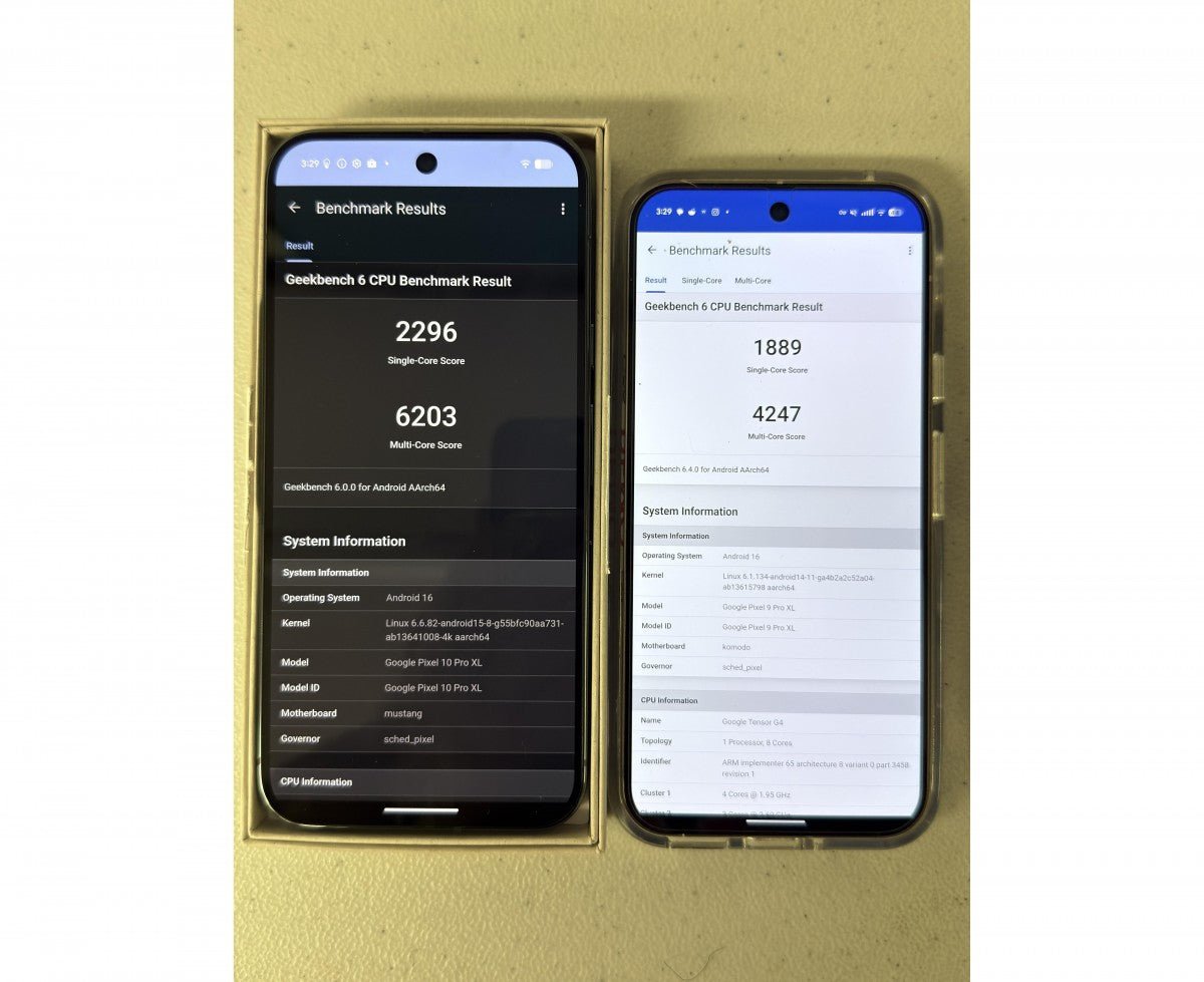 Google Pixel 10 Pro XL şimdi Geekbench veritabanında görüldü
