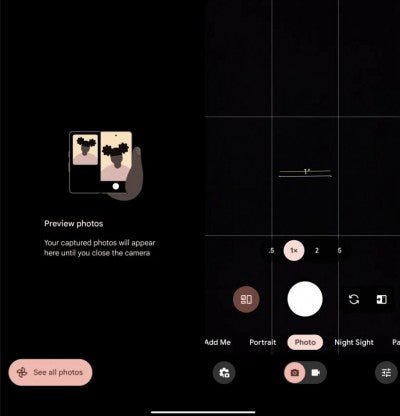 Google Pixel 9 Pro Fold, 10 Pro Fold'un kamera bölünmüş ekran özelliğini alıyor