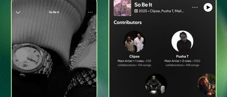 Spotify SongDNA: Şarkıların Yaratıcılarını Keşfedin