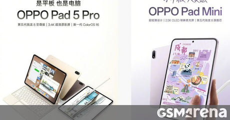 Oppo Pad 5 Pro ve Pad Mini: Özellikler ve Çıkış Tarihi
