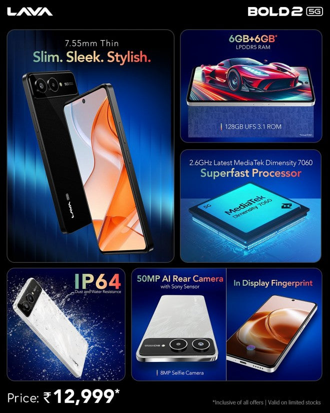 Lava Bold 2 5G: Fiyatı, Özellikleri ve Çıkış Tarihi