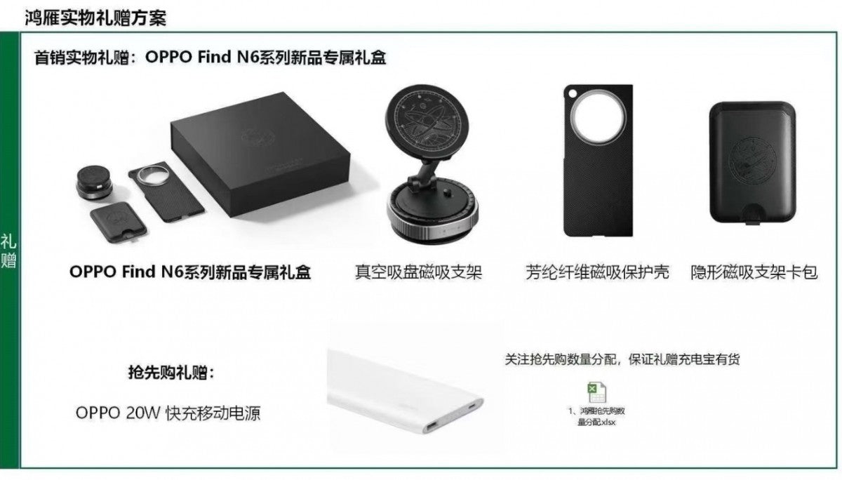 Oppo Find N6'nın özel kutu içeriği ortaya çıktı