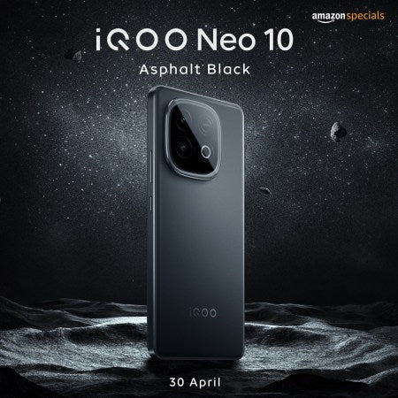 iQOO Neo 10: Asphalt Black Renk Seçeneği ve Özellikleri