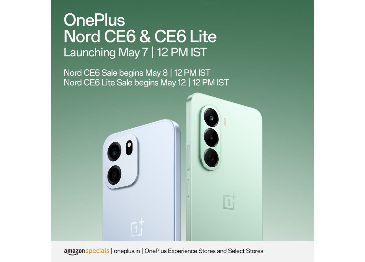 OnePlus Nord CE6 ve CE6 Lite: Satış Tarihleri ve Özellikler