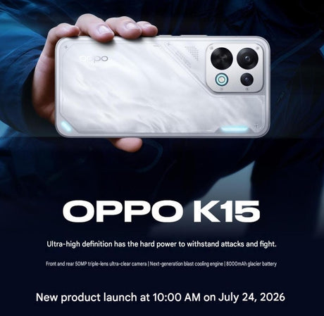 Oppo K15: 8,000mAh Batarya ve Soğutma Fanı ile Geliyor