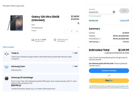 Samsung Galaxy S26 Ultra: 150 Dolar İndirim Fırsatı