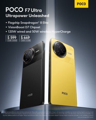 Haftalık anket: Poco F7 Pro ve Poco F7 Ultra modelleri hakkında ne düşünüyorsunuz?
