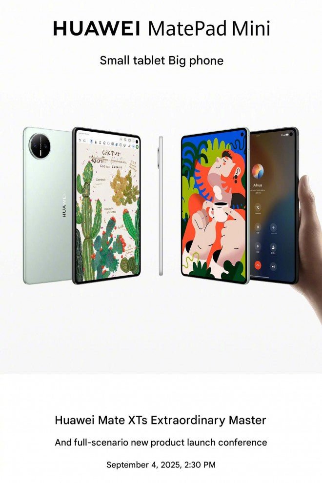 Huawei MatePad Mini lansman öncesinde sızdırıldı