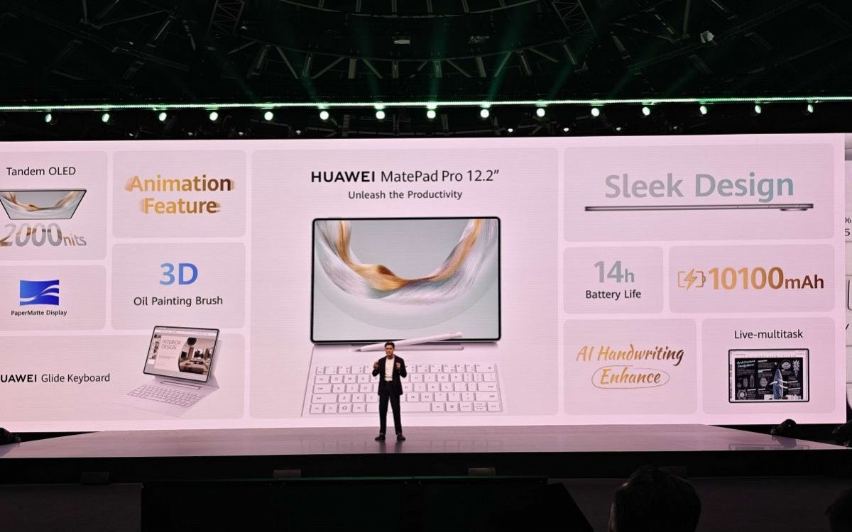 Huawei, PaperMatte ekranlı MatePad Pro 12.2" ve Freebuds 6'yı küresel piyasaya sunuyor