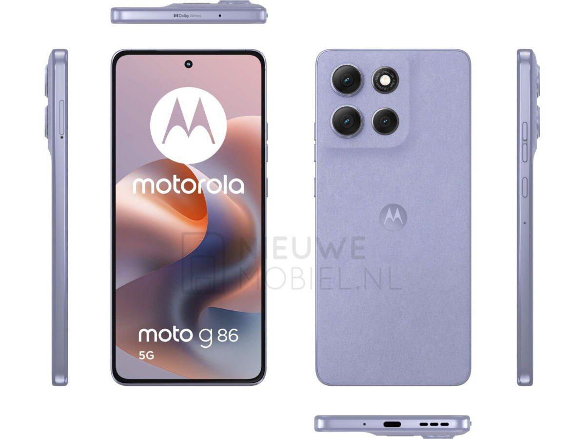 İlk Moto G86 render görüntüleri sızdırıldı, şaşırtıcı bir tasarım ortaya çıktı