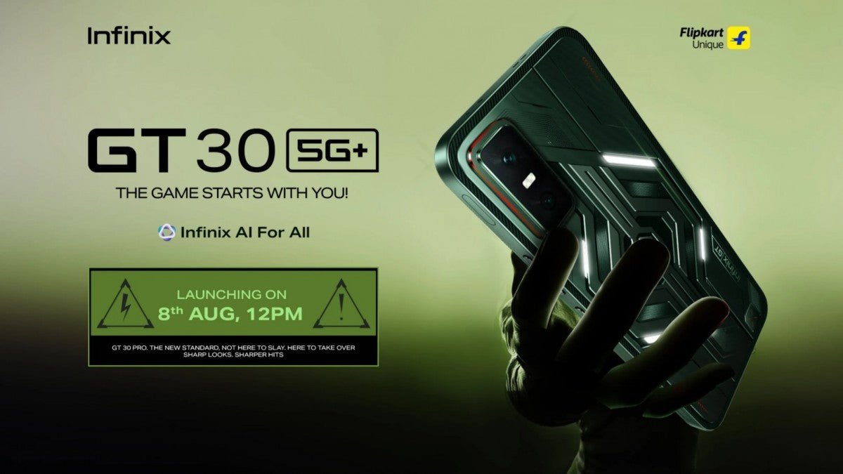 Infinix, resmi tanıtım öncesinde GT 30'un özelliklerinin daha fazlasını paylaşıyor