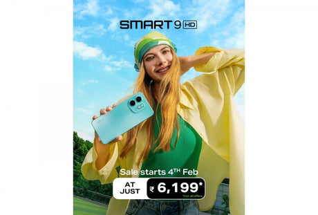 "Infinix Smart 9 HD İndia'da! Resmi Fiyat ve Çıkış Tarihi Belli Oldu!"