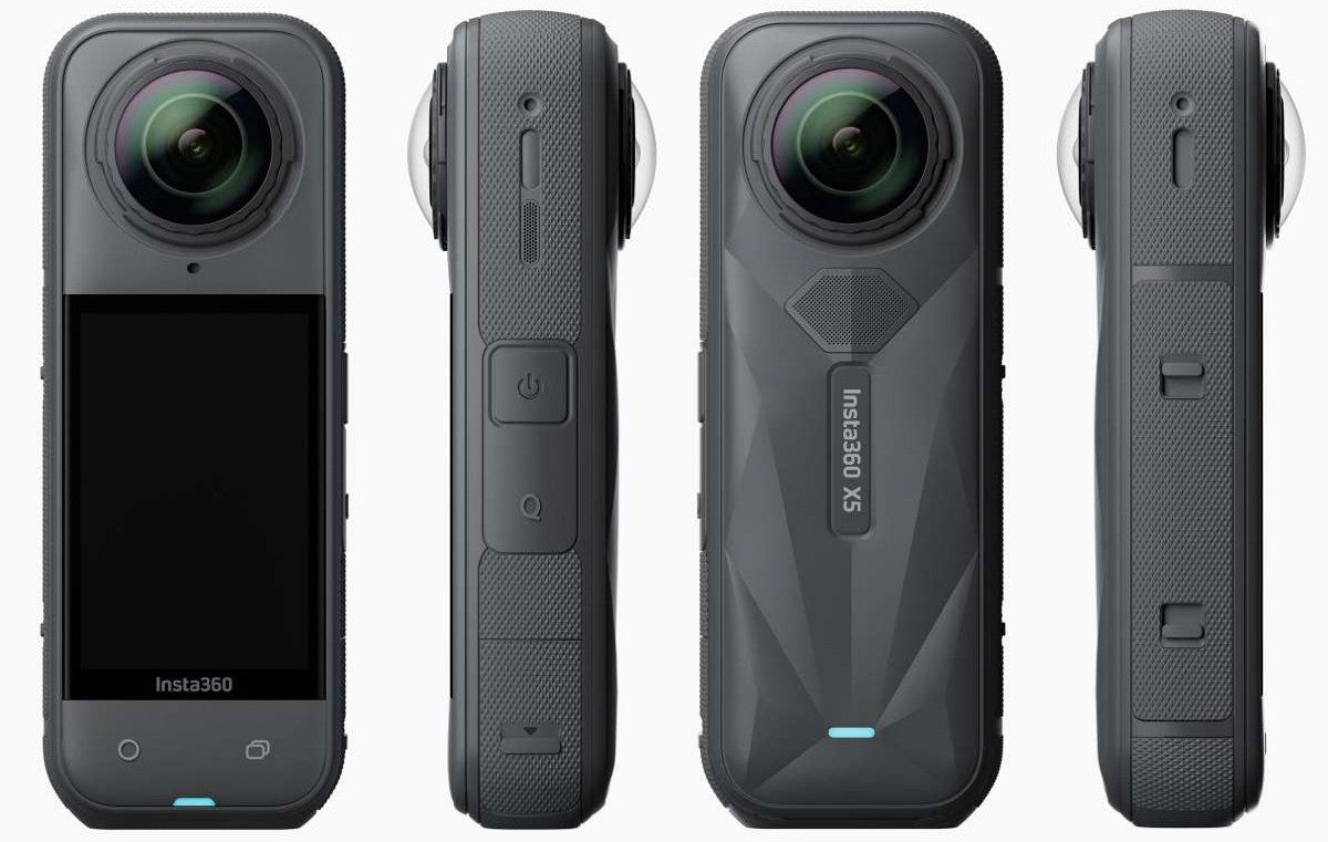 Insta360 X5 kamerası, büyük 1/1.28" sensörler, daha büyük pil ve değiştirilebilir lensler ile tanıtıldı