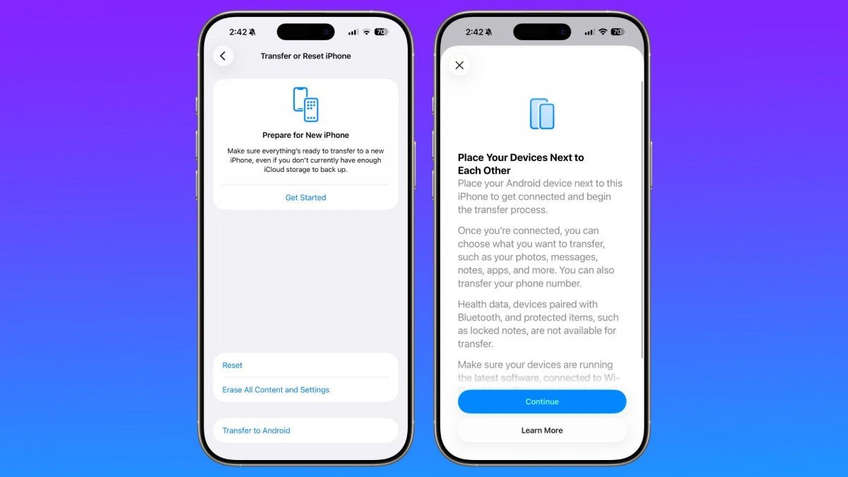 iOS 26.3 Beta 1, Android cihazlara daha kolay transferler ve bildirim iletimi getiriyor