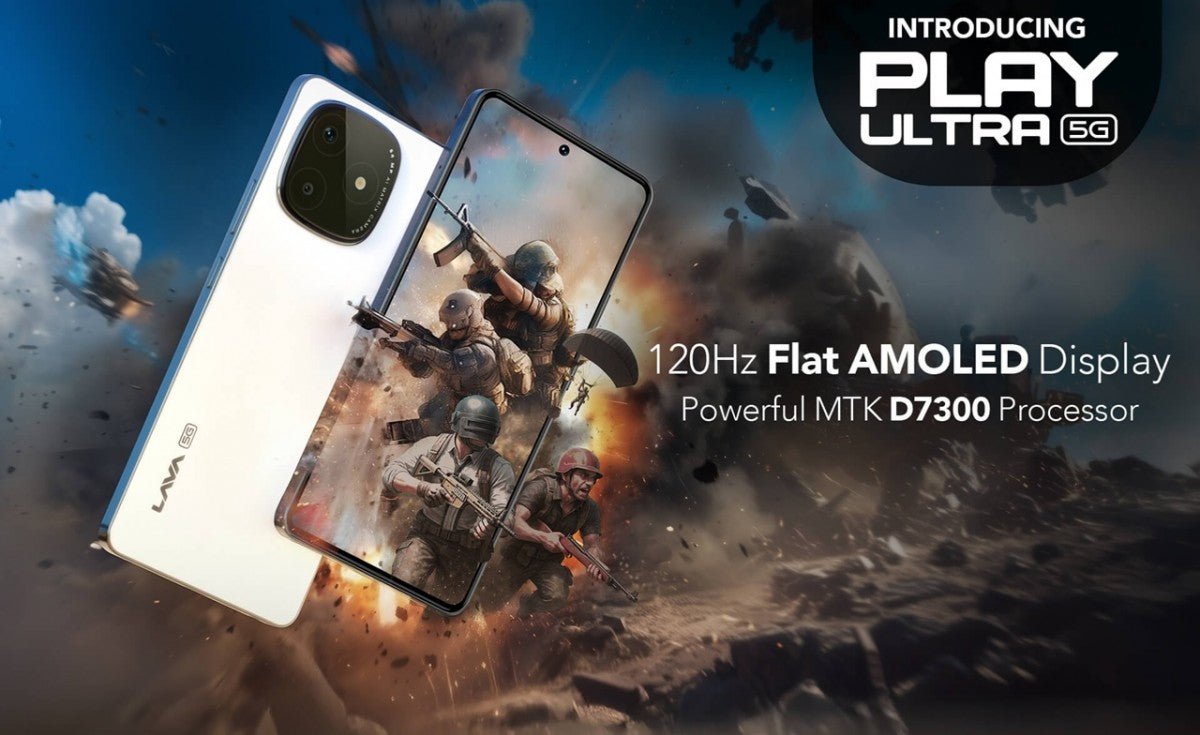 Lava Play Ultra tanıtıldı: Dimensity 7300 yongası, 120Hz ekran ve 5.000 mAh batarya