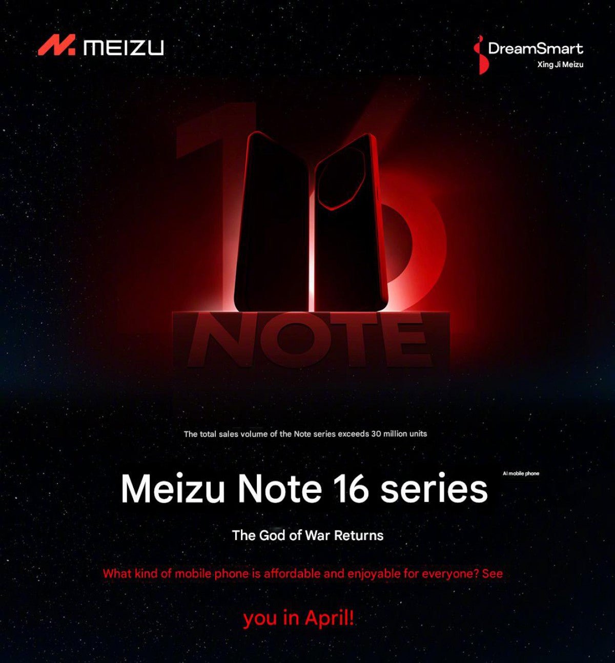 Meizu, Note 16 serisi lansman etkinliğini önümüzdeki ay için planladı