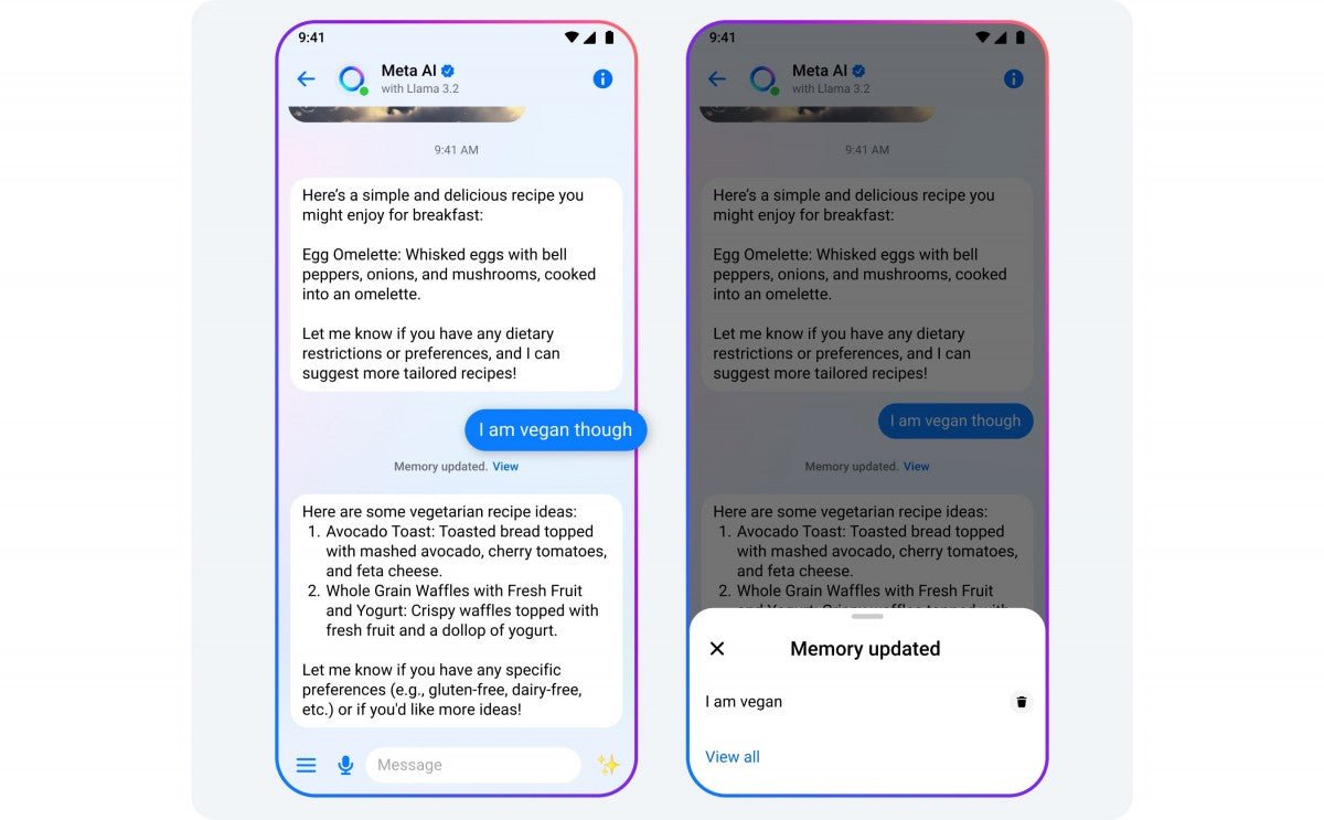 "Meta'dan Kişiselleştirilmiş Chatbot: Sizinle Konuşmayı ve Hatırlamayı Biliyor!"