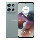 Moto G56 için daha fazla render görüntüsü ortaya çıkıyor, bu sefer dört renk de gösteriliyor