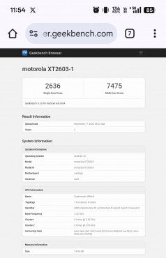 Motorola Edge 70 Ultra, Geekbench testinden geçiyor, Snapdragon 8 Gen 5 performansına dair bir önizleme sunuyor