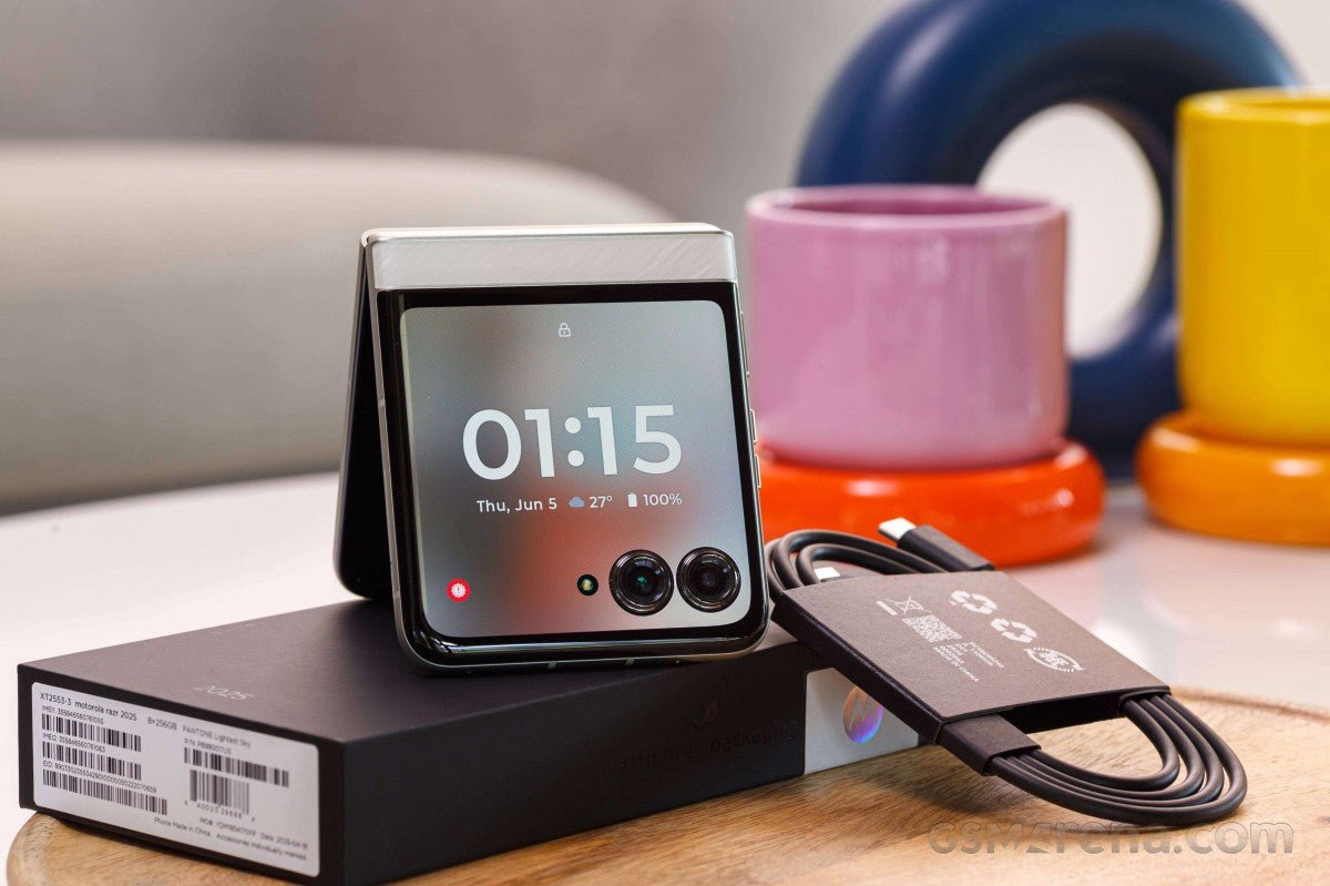 Motorola Razr 2025/Razr 60 inceleme için geldi