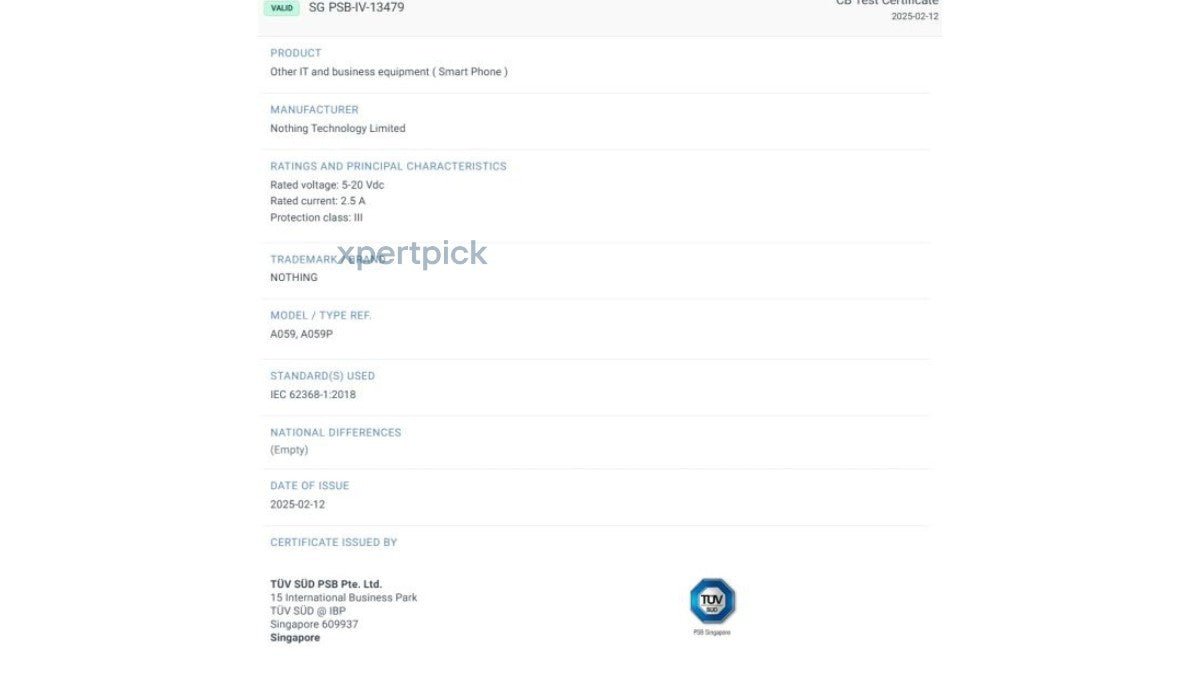 "Nothing Phone (3a) ve Phone (3a) Pro Hızlı Şarjı Yeni Sertifikayla Açıklandı!"