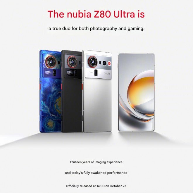Nubia Z80 Ultra'nın piyasaya çıkış tarihi onaylandı, tasarımı ortaya çıktı