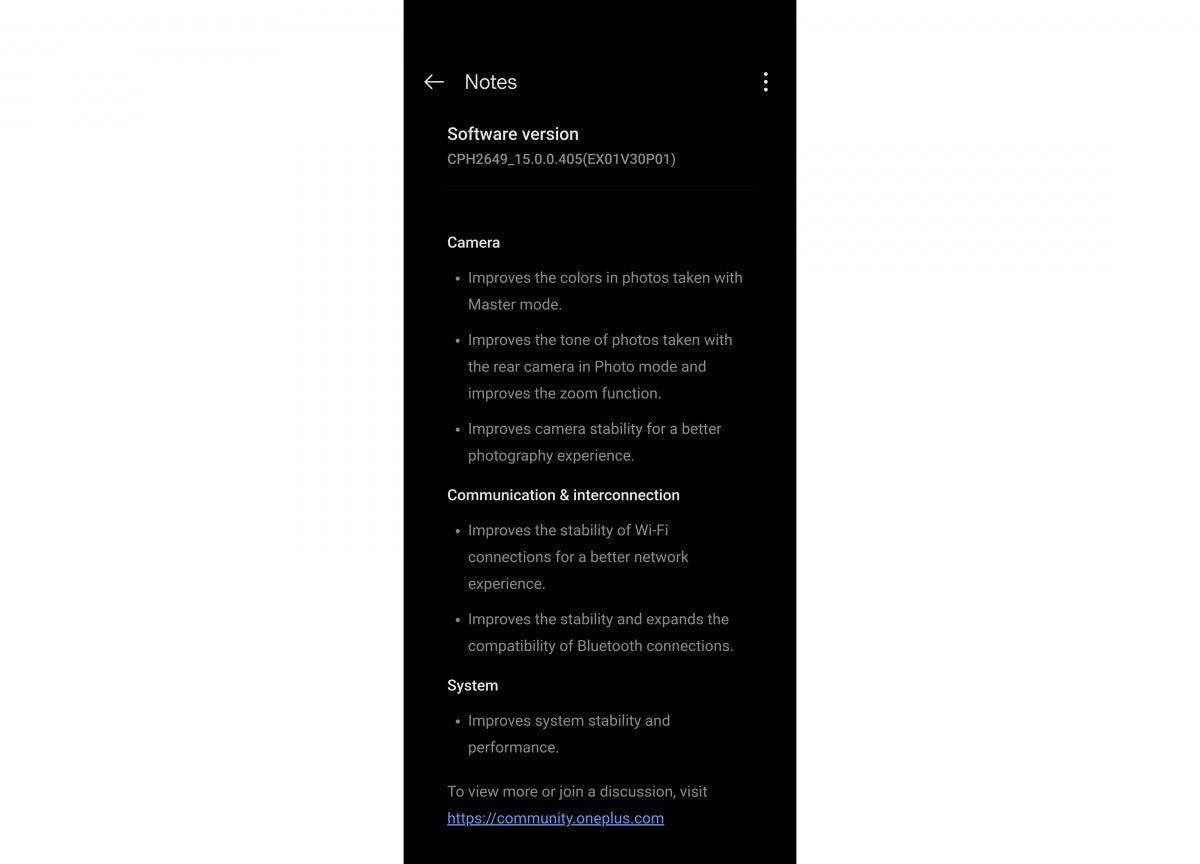 "OnePlus 13'e Yeni Güncelleme! Kamera Performansı Daha da İyileştirildi"