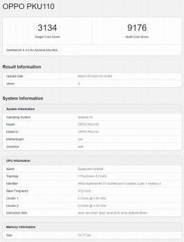 Oppo Find X8 Ultra ve Find X8s, Geekbench'te çalışıyor, yonga seti beklentilerimizi doğruluyor