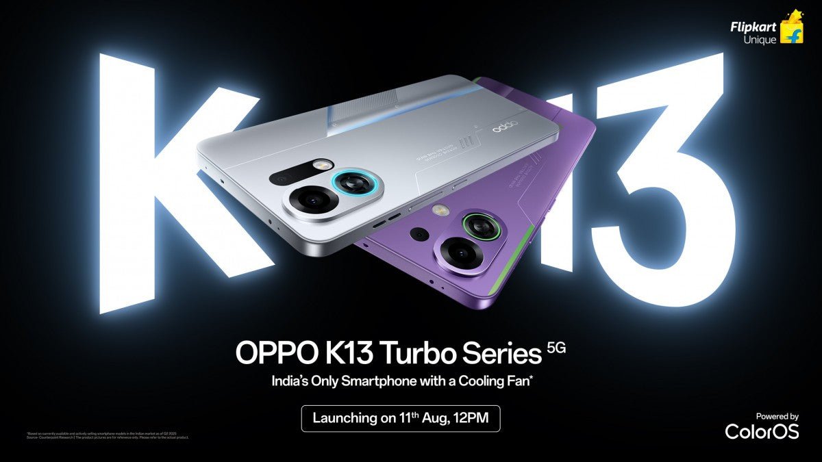 Oppo K13 Turbo ve K13 Turbo Pro'nun Hindistan lansman tarihi açıklandı