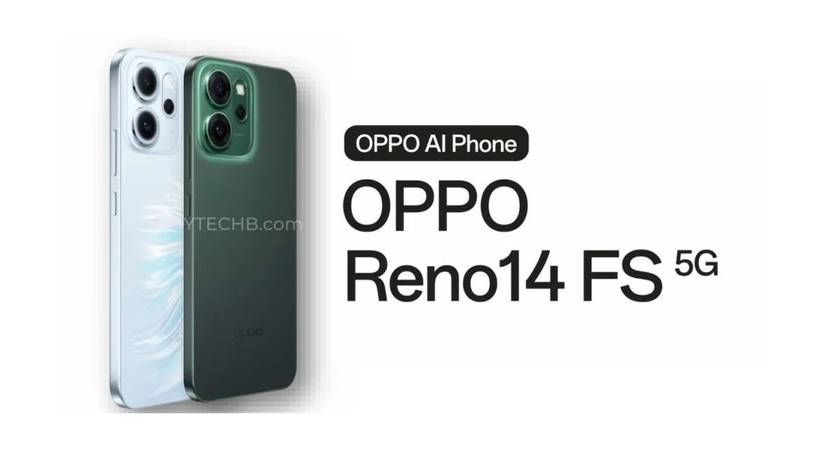 Oppo Reno14 FS lansman öncesinde sızıntı yapıyor: özellikler, görüntüler ve fiyatlandırma