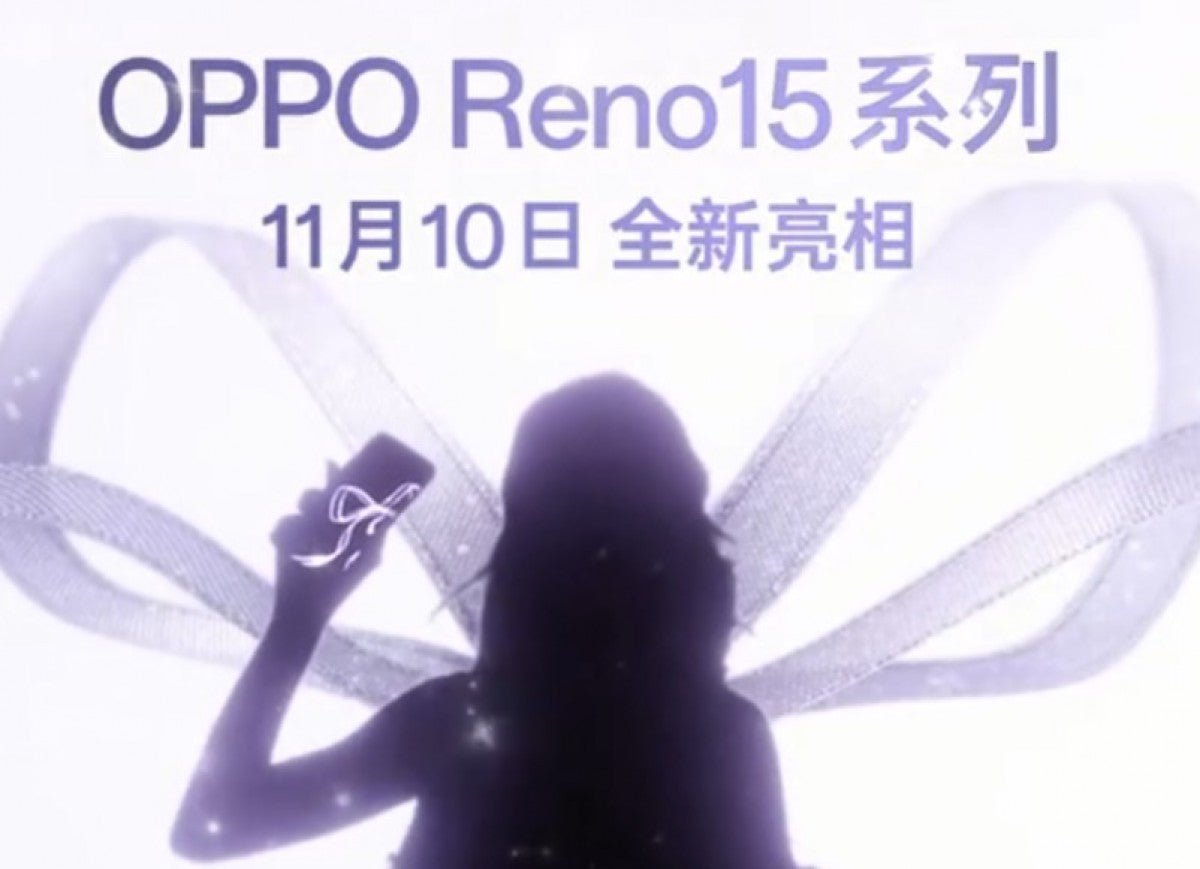 Oppo Reno15 serisi resmi olarak gösterildi, 10 Kasım'da tanıtılacak