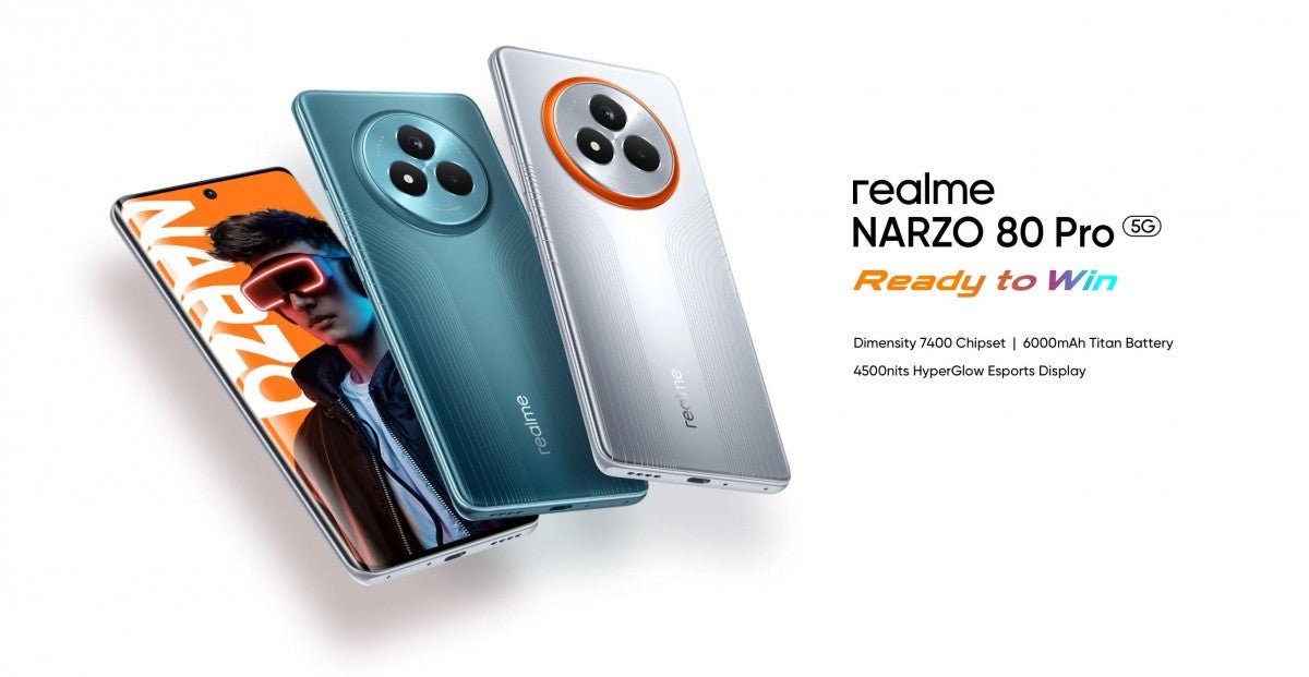 Realme Narzo 80x ve 80 Pro tanıtıldı