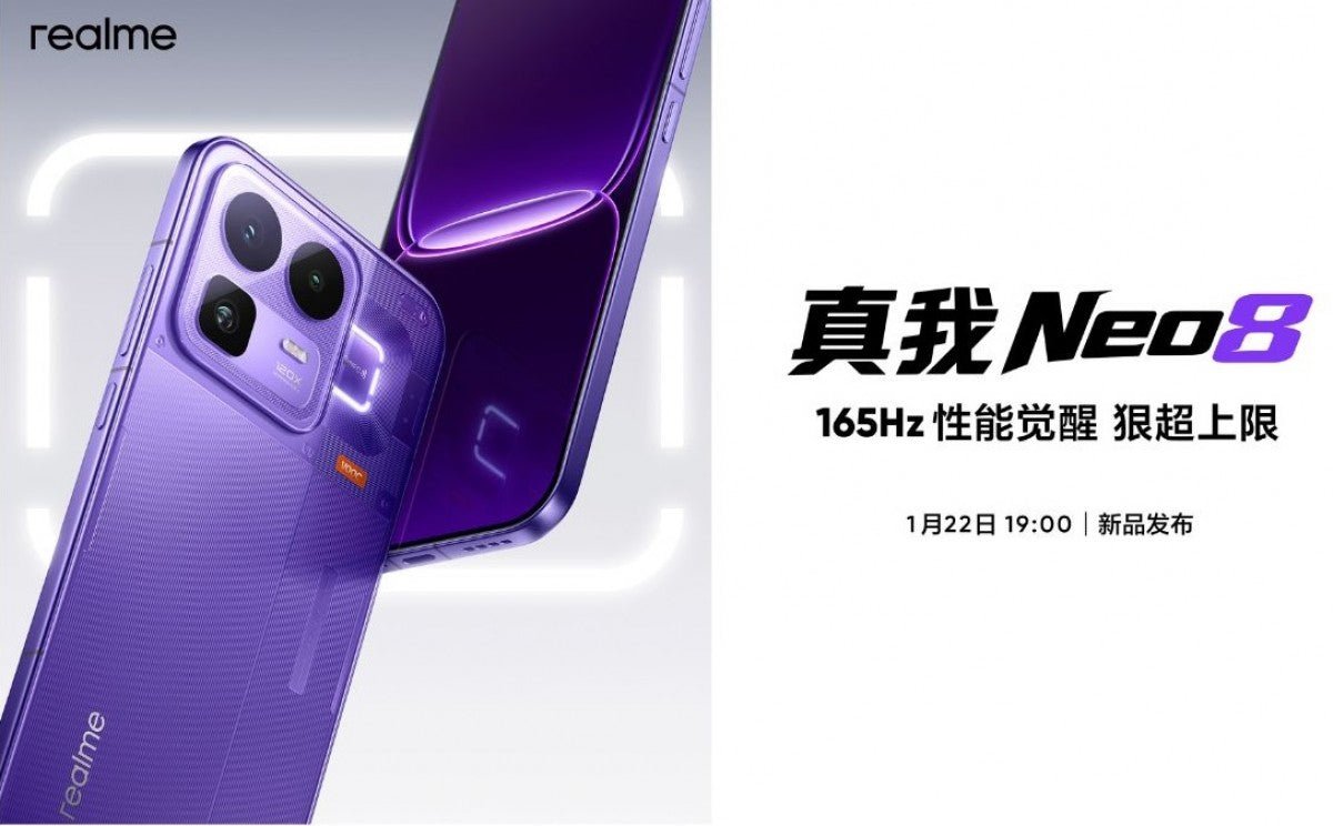 Realme Neo8'in piyasaya çıkış tarihi açıklandı