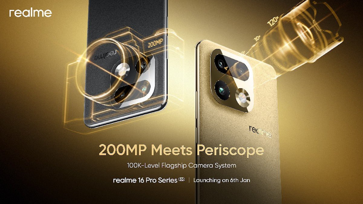 Realme resmi olarak 16 Pro ve 16 Pro+ kameralarını detaylandırıyor