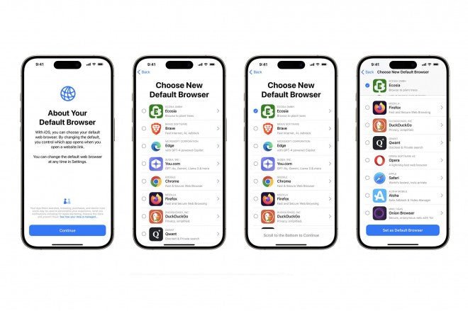 Reuters: Apple, varsayılan tarayıcı seçenekleri konusunda AB tarafından cezalandırılmayacak