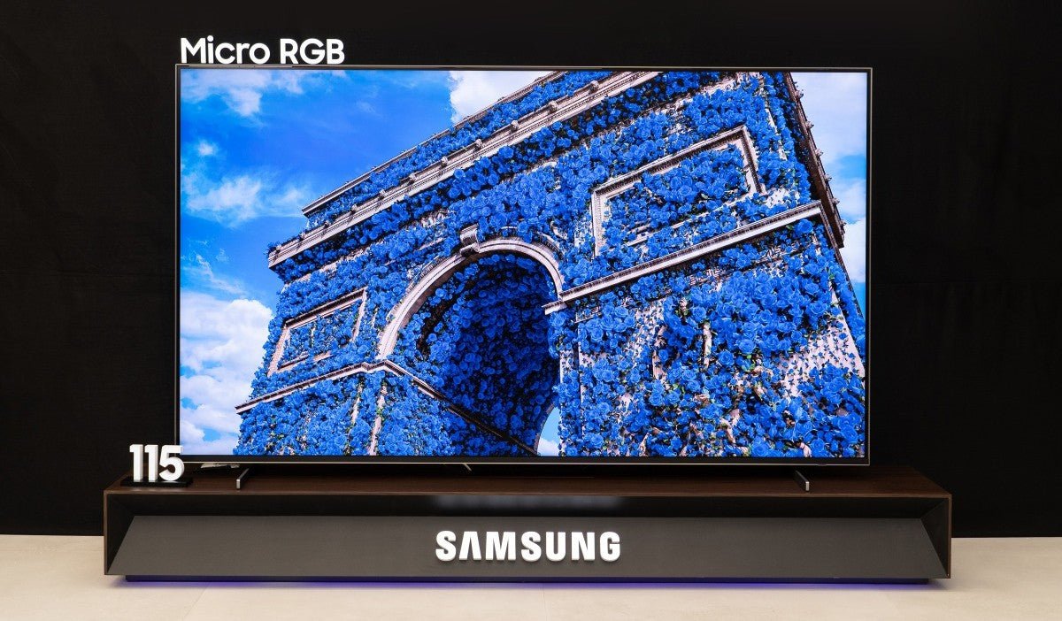 Samsung, dünyanın ilk Mikro RGB ekran teknolojisini tanıttı.